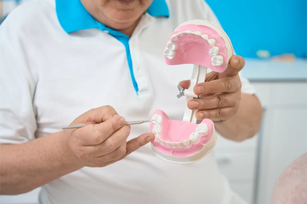 Socket preservation to overdentures training